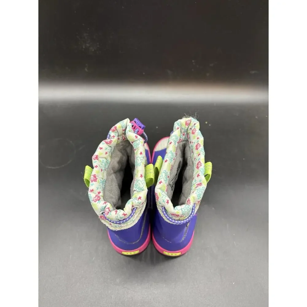 Keen Kids Encanto 365 Waterproof Boot toddler size 12C purple pink blue 1014403